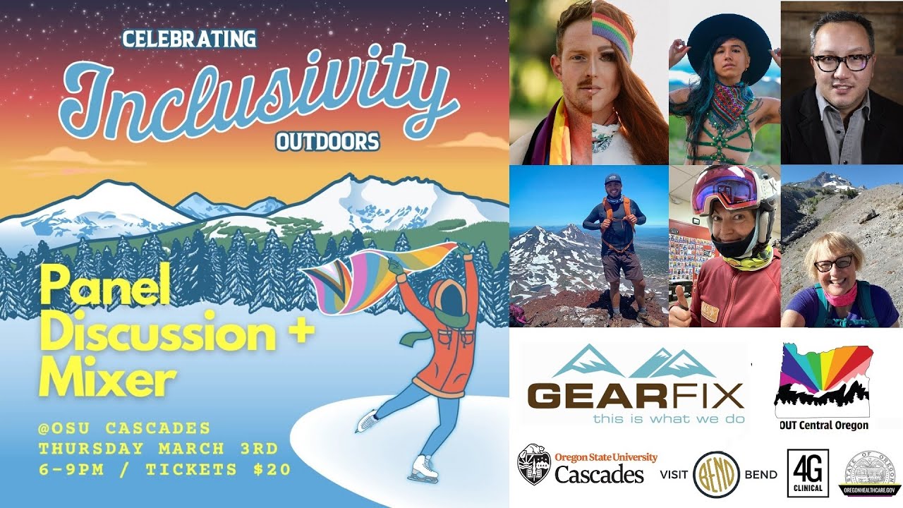 Panel Discussion + Mixer ‘Inclusivity in the Outdoors’ OSU Cascades